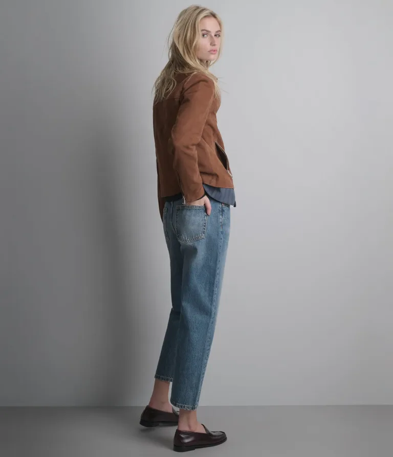 Monty Shirt Collar Zip Jacket, official Wilsons Leather product photo 7