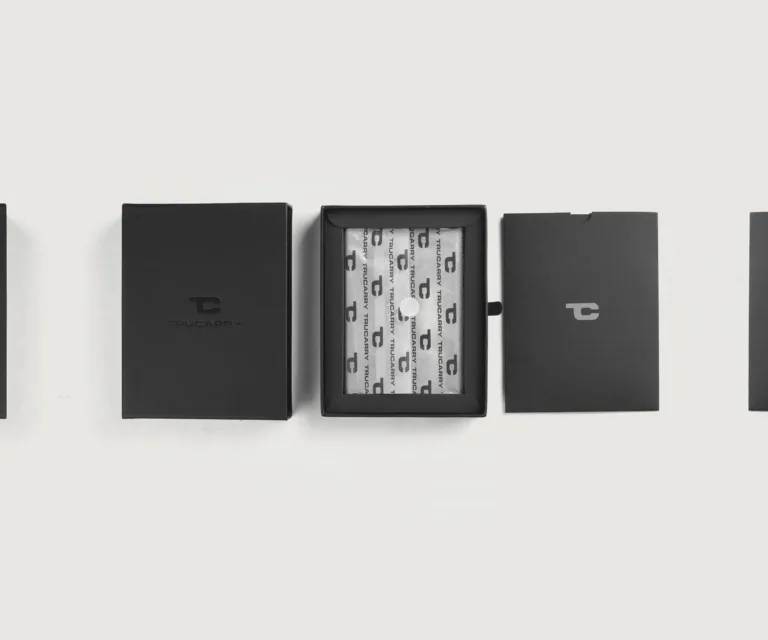 Bernardi Blue Leather Travel Wallet Luxury Handcrafted Leather Accessory / Gift — Luxury Gift Box & Signature Packaging Presentation