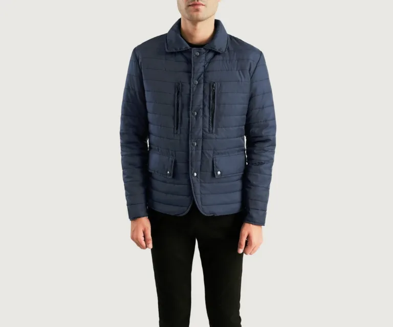 Bo Quilt Windbreaker Jacket — Front Open Hero Presentation
