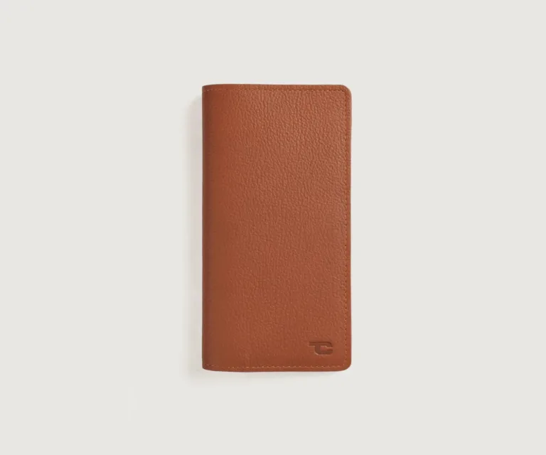 Cameron Brown Leather Long Wallet Luxury Handcrafted Leather Accessory / Gift — Hero Product Display