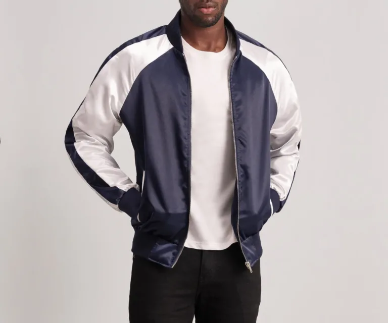 Clarke Blue Varsity Jacket