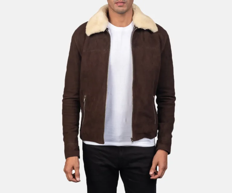 Coffner Brown Shearling Fur Jacket