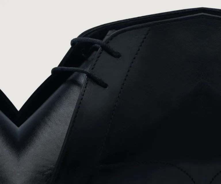 Corry Chukka Black Leather Boots Handcrafted Men's Footwear — Outsole Tread & Seam Craftsmanship
