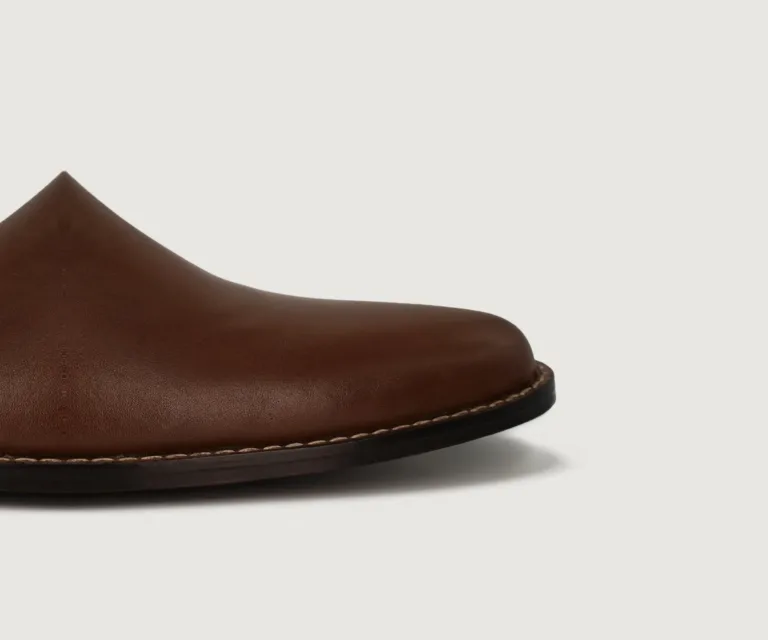 Corry Chukka Brown Leather Boots Handcrafted Men's Footwear — Outsole Tread & Seam Craftsmanship