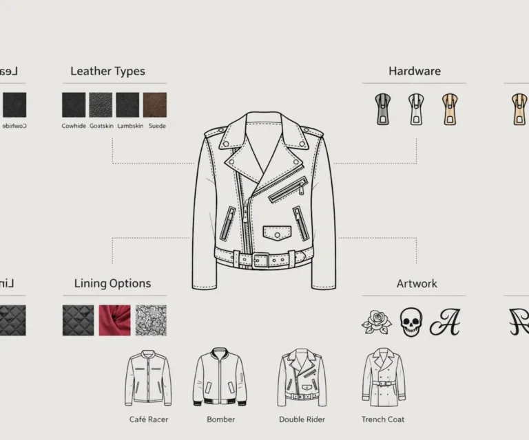 Design Your Own Leather Jacket — view 2