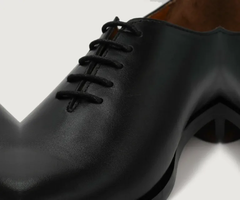 Director Wholecut Black Leather Shoes Handcrafted Men's Footwear — Outsole Tread & Seam Craftsmanship