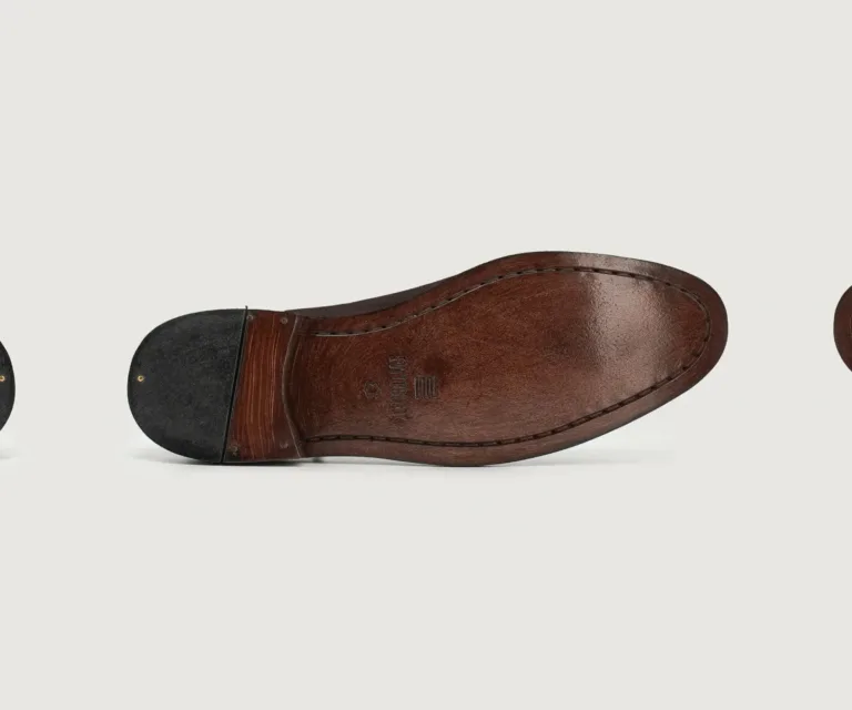 Director Wholecut Maroon Leather Shoes Handcrafted Men's Footwear — Complete Pair Presentation