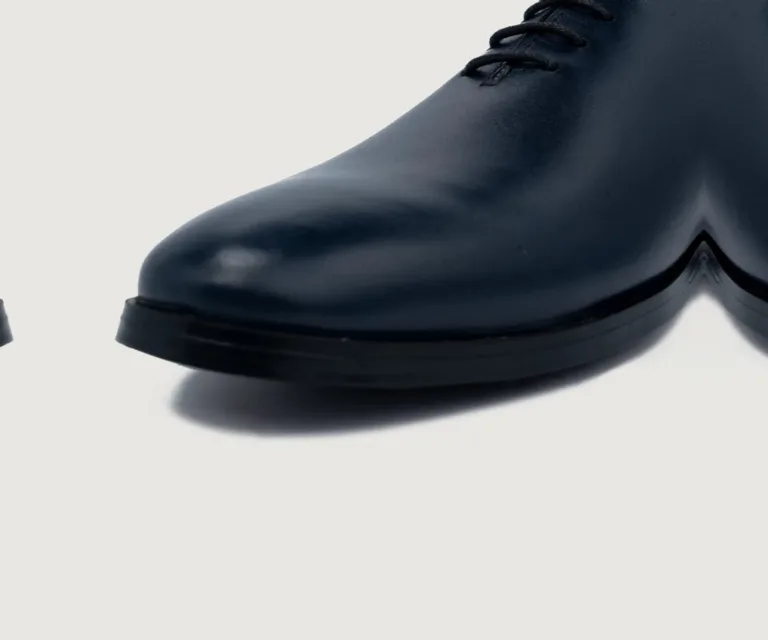 Director Wholecut Midnight Blue Leather Shoes Handcrafted Men's Footwear — Outsole Tread & Seam Craftsmanship