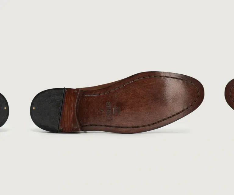 Director Wholecut Tan Leather Shoes Handcrafted Men's Footwear — Outsole Tread & Seam Craftsmanship