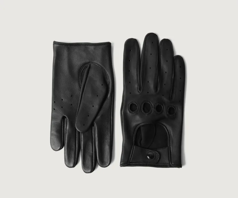 Ferdinand Black Leather Driving Gloves Luxury Handcrafted Leather Accessory / Gift — Luxury Gift Box & Signature Packaging Presentation