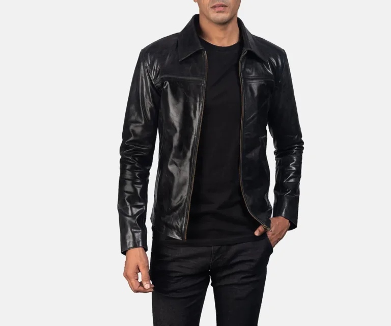 [FS] Mystical Black Leather Jacket — Hero Presentation