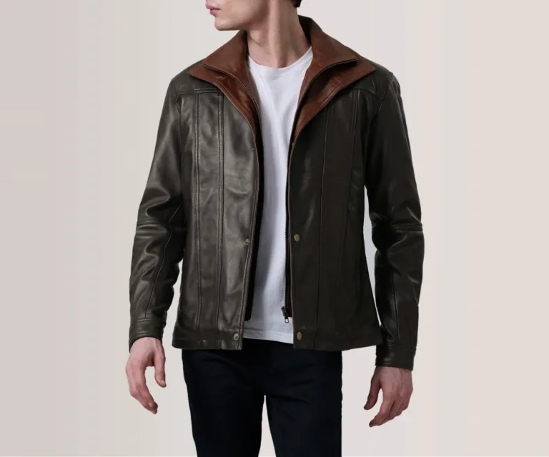 Klen Brown Classic Jacket