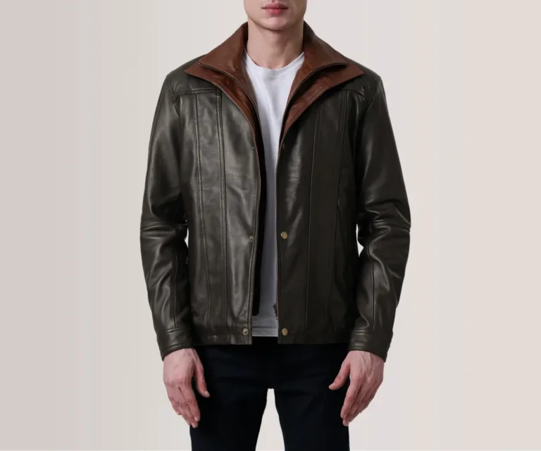Klen Brown Classic Jacket — view 3