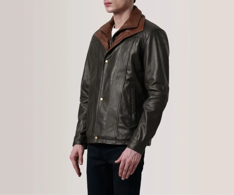 Klen Brown Classic Jacket — view 2