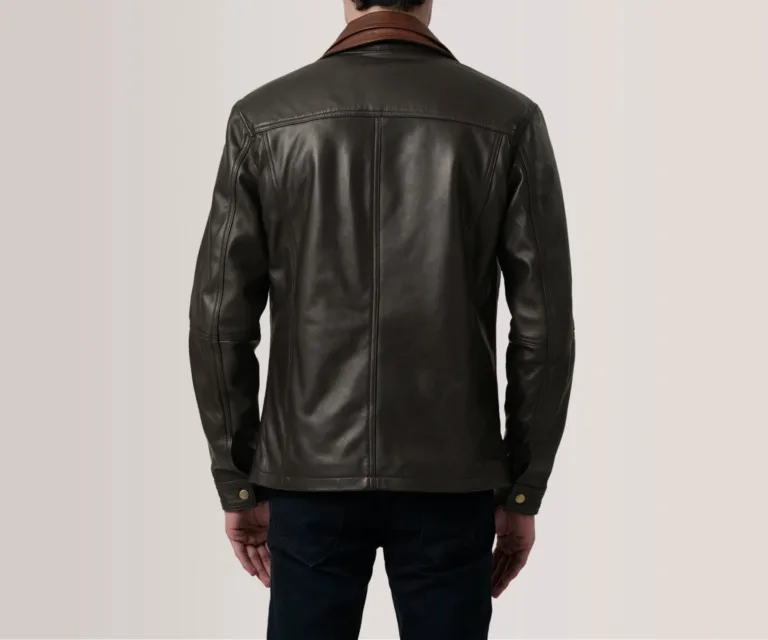 Klen Brown Classic Jacket — view 4