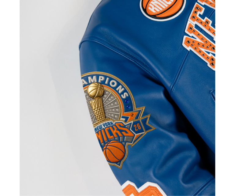 Pelle Pelle City of Knicks leather jacket gallery detail