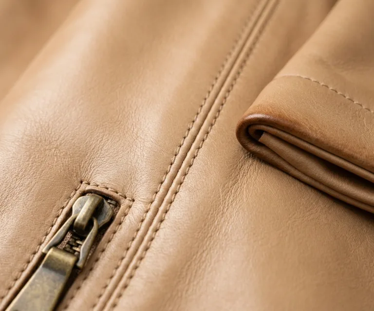 The Poet Vintage Brown Leather Tote Bag Macro Hardware Detail 1080x900