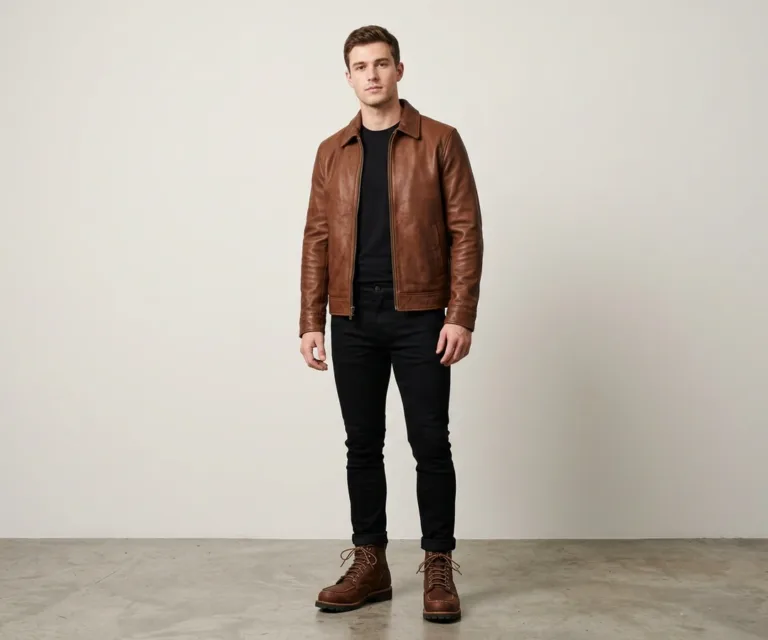 Bearman Moc Toe Pull-up Brown Leather Boots Lifestyle Studio 1080x900