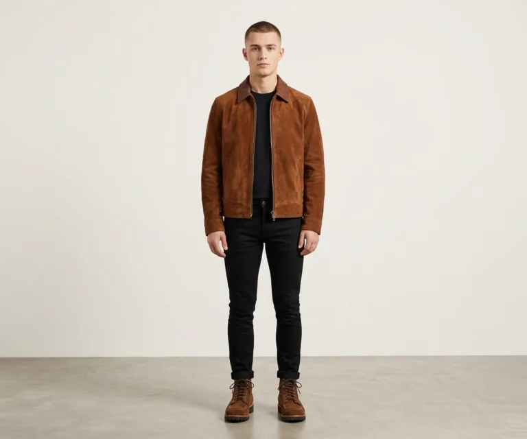 Bearman Moc Toe Brown Suede Boots Front View 1080x900