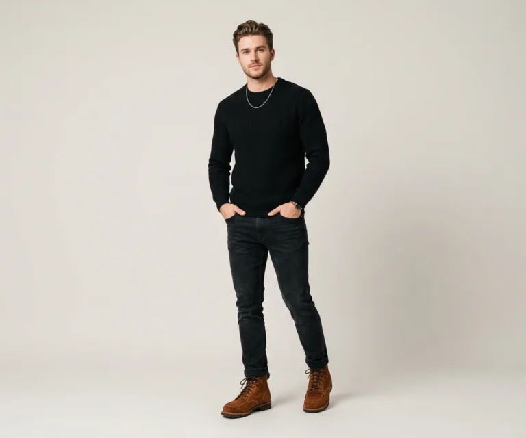 Bearman Moc Toe Brown Suede Boots Lifestyle Studio 1080x900