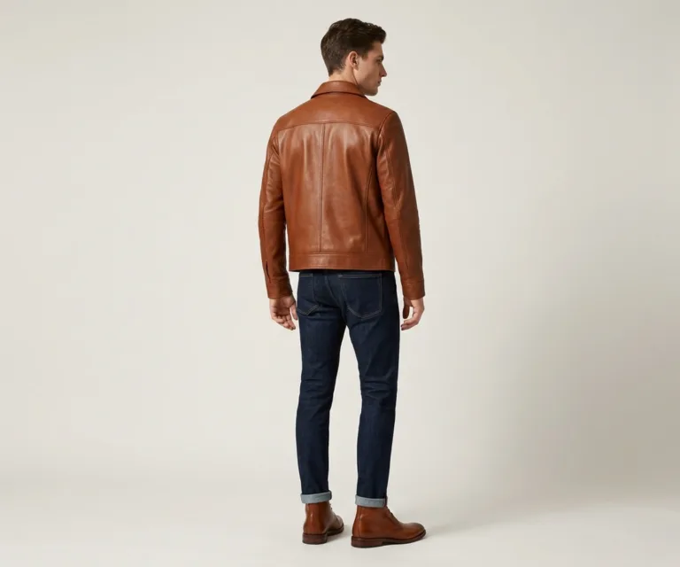 Corry Chukka Brown Leather Boots Rear Back View 1080x900