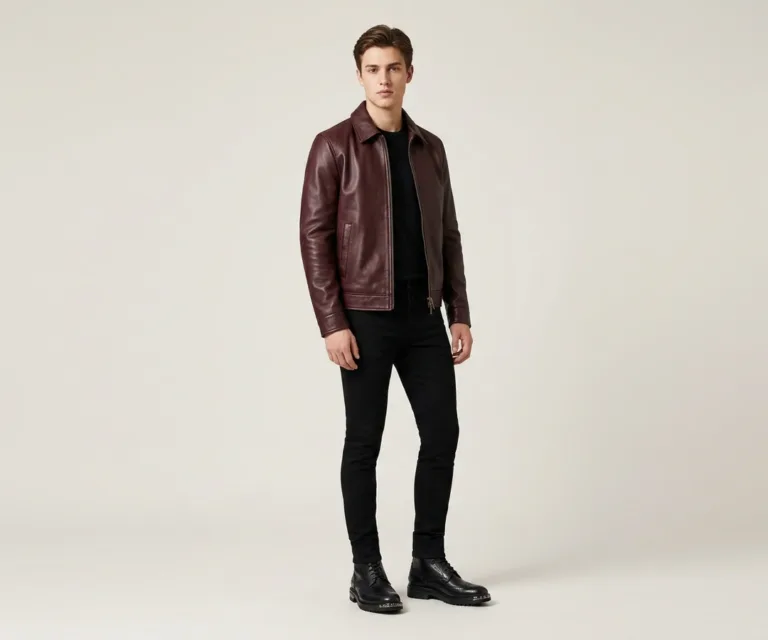 Duster Brogues Derby Maroon Black Leather Boots – StudGuard Lifestyle Studio 1080x900