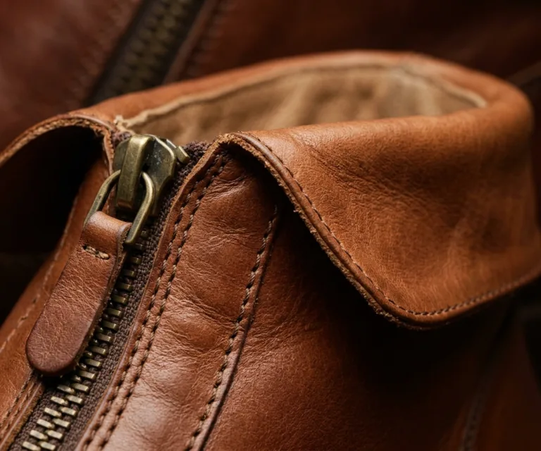 Knight Derby Brown Leather Boots Macro Hardware Detail 1080x900