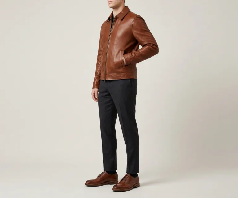 Attorney Derby Brown Leather Shoes 3/4 Profile 1080x900