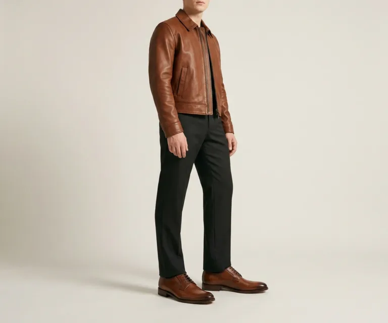 Attorney Derby Burnished Brown Leather Shoes 3/4 Profile 1080x900