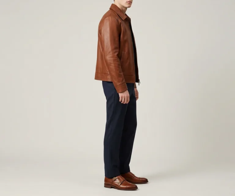 Boston Double Monk Strap Brown Leather Shoes 3/4 Profile 1080x900