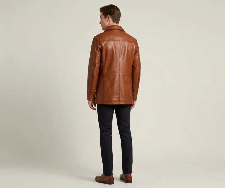 Professor Oxford Burnished Brown Leather Shoes Rear Back View 1080x900
