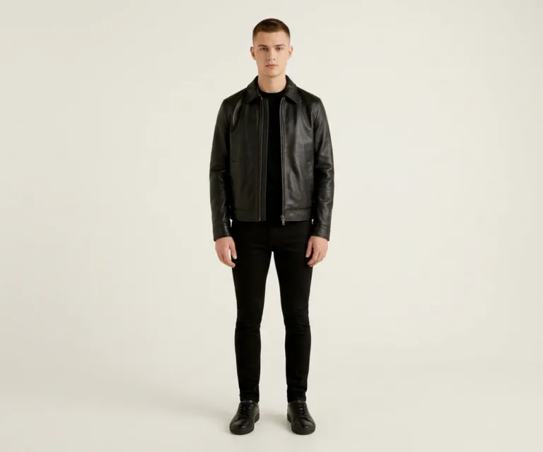 Carter Runn Black Leather Sneakers Front View 1080x900