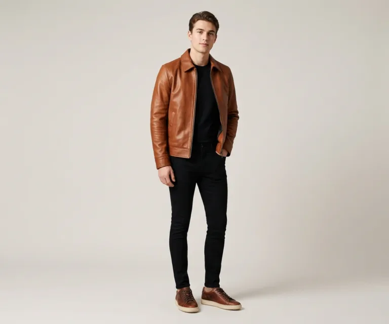 Murphy Low Top Burnt Copper Pullup Leather Sneakers Lifestyle Studio 1080x900