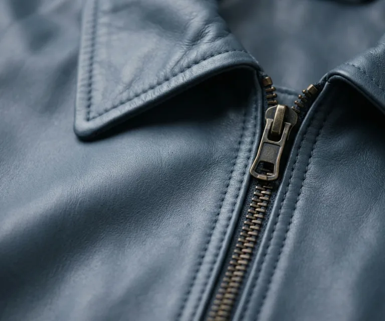 Conard Dark Blue Denim Trucker Jacket Macro Hardware Detail 1080x900