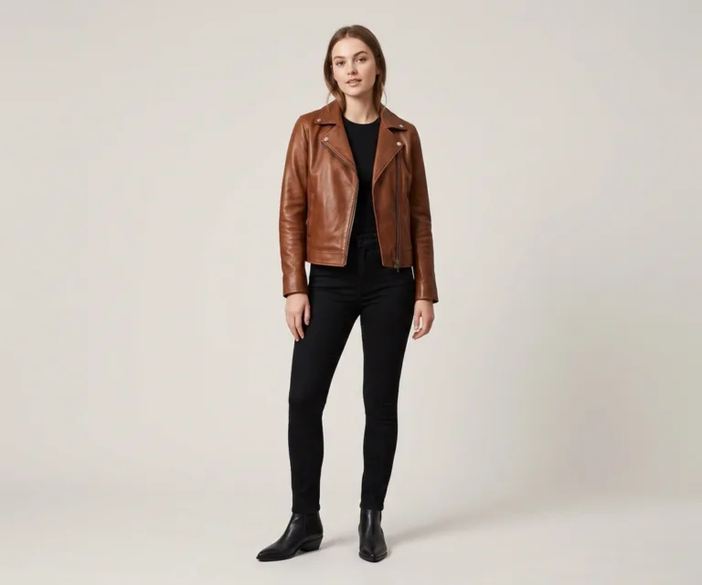Alison Brown Leather Biker Jacket Lifestyle Studio 1080x900
