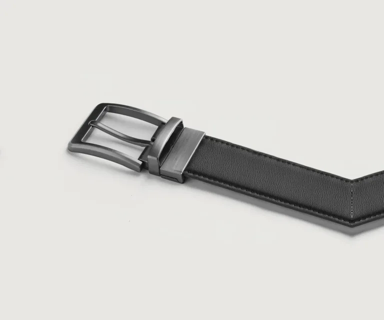 Marcelino Leather Reversible Dress Belt Luxury Handcrafted Leather Accessory / Gift — Card Capacity & Daily Organization