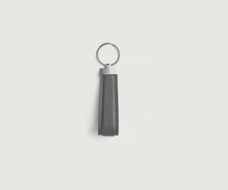 Marvin Grey Leather Gift Set — Editorial Presentation View
