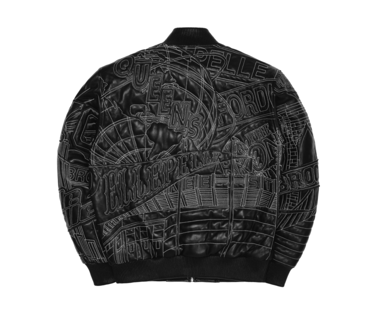 PELLE PELLE NYC BORO QUILTED JACKET, Black / White, gallery detail 5