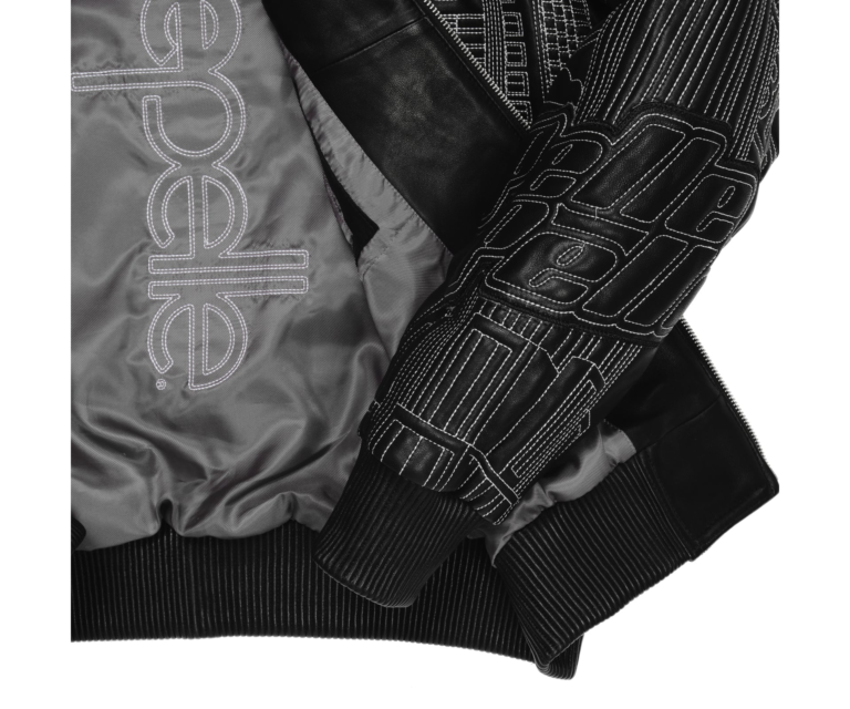 PELLE PELLE NYC BORO QUILTED JACKET, Black / White, gallery detail 8