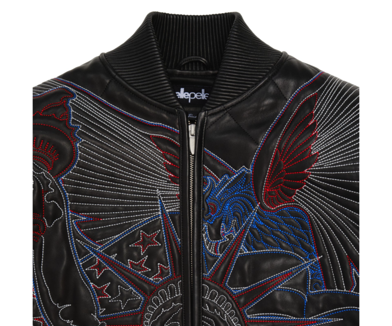 PELLE PELLE AMERICA QUILTED JACKET, Black, gallery detail 6