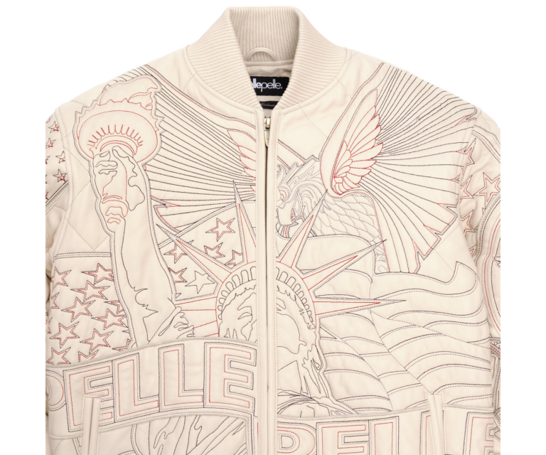 PELLE PELLE AMERICA QUILTED JACKET, Ivory, gallery detail 6