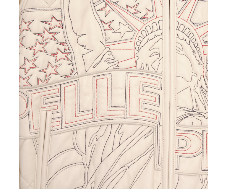 PELLE PELLE AMERICA QUILTED JACKET, Ivory, gallery detail 8