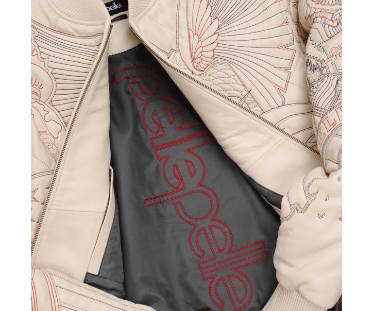 PELLE PELLE AMERICA QUILTED JACKET, Ivory, gallery detail 5