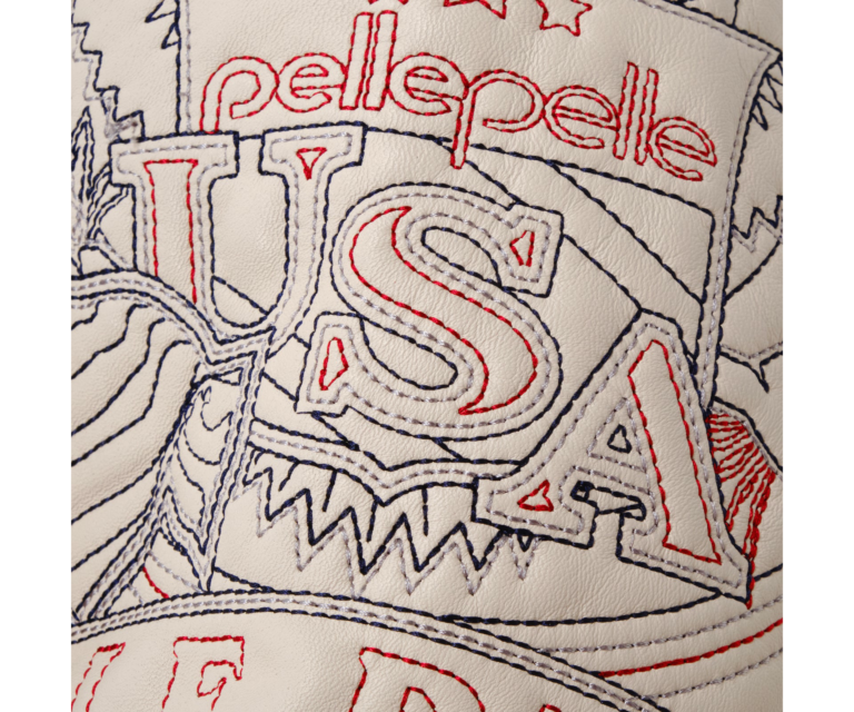 PELLE PELLE AMERICA QUILTED JACKET, Ivory, gallery detail 10