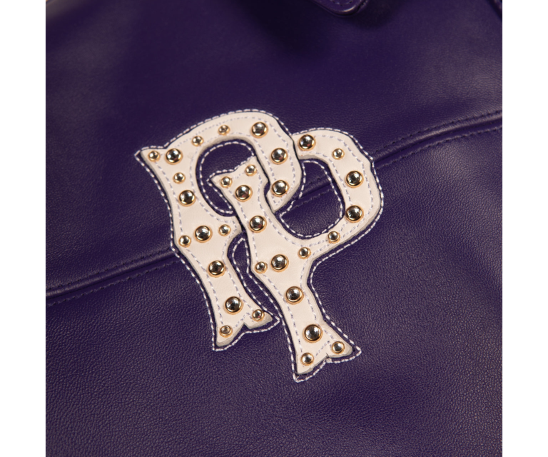 PELLE PELLE AMERICAN BRUISER WOMENS CROP JACKET, Purple, gallery detail 7