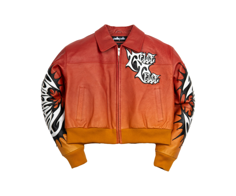 Auracles x Pelle Pelle Gradient Womens Jacket, Multi, front view