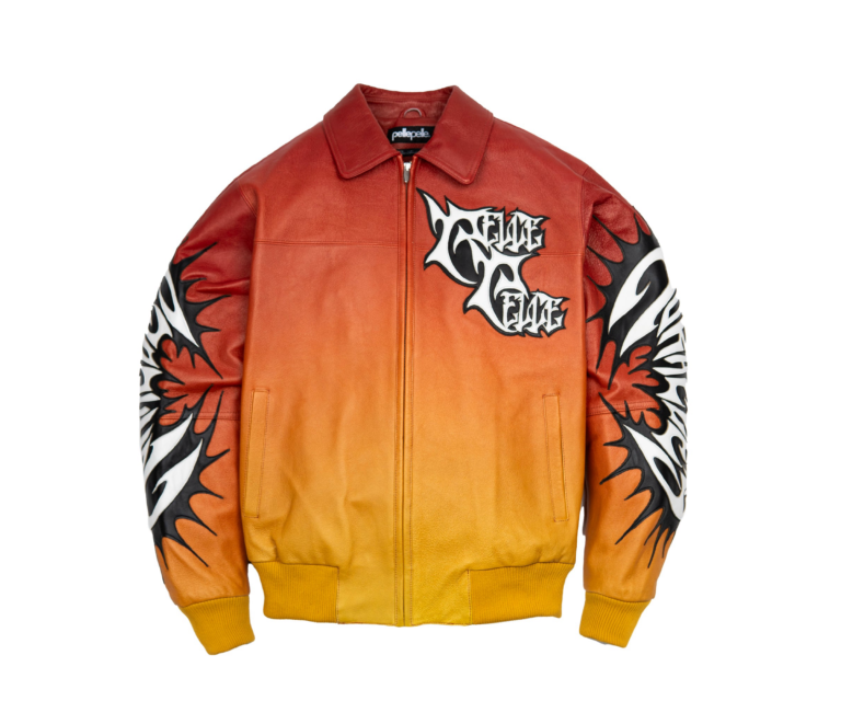 Auracles x Pelle Pelle Gradient Jacket, Multi, front view