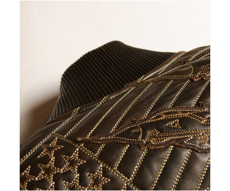 PELLE PELLE AMERICA QUILTED JACKET, Brown Abrasion, gallery detail 6