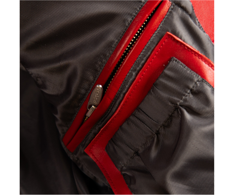 Pelle Pelle Immortal Jacket, Cabernet / Gold Metallic / Silver Metallic, gallery detail 5