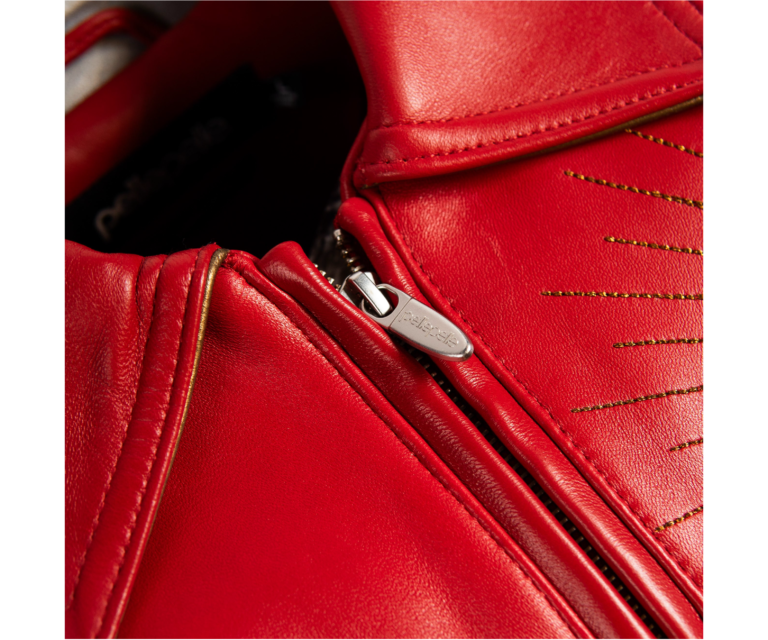Pelle Pelle Immortal Jacket, Cabernet / Gold Metallic / Silver Metallic, gallery detail 3